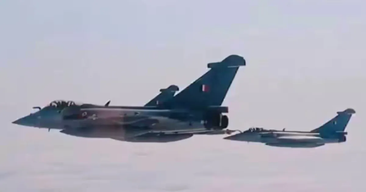 India, France, US and Russia Jets Fly in Single Formation at Tarang Shakti