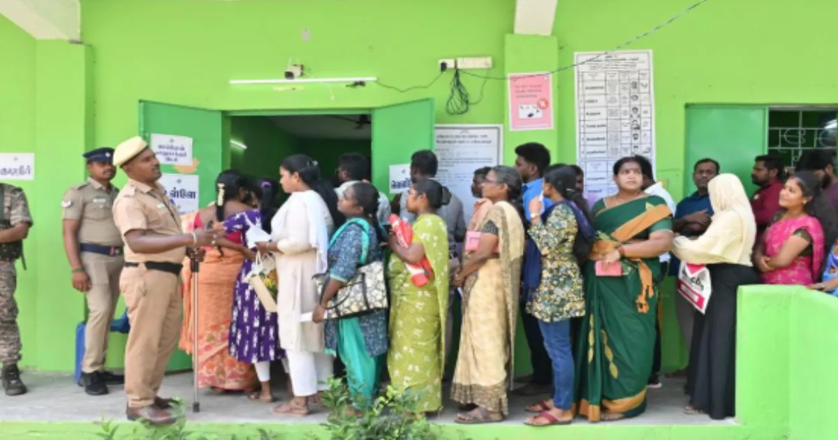 Polling Officer Removed After Asking Woman to Vote for TVK's Whistle Symbol