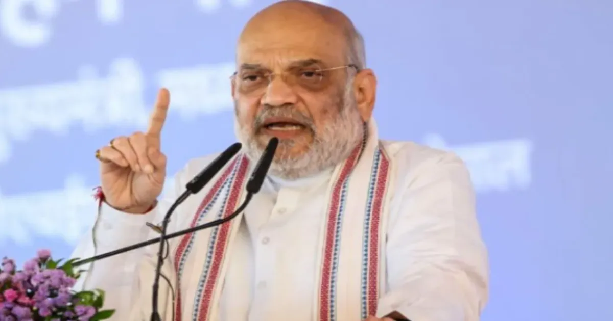 Amit Shah Addresses Seva Jyoti Yatra in Gurugram Marking PM Modi's 25 Years in Public Life