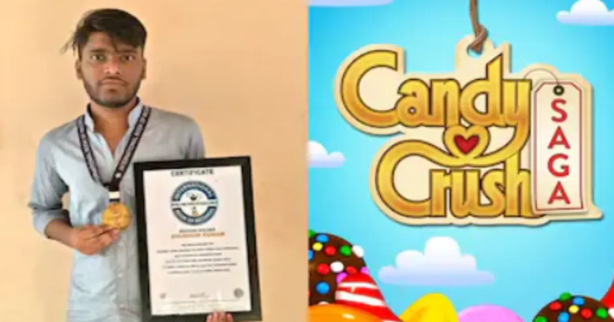 Shubham Kumar of Bihar Enters International Book of Records With Candy Crush Feat