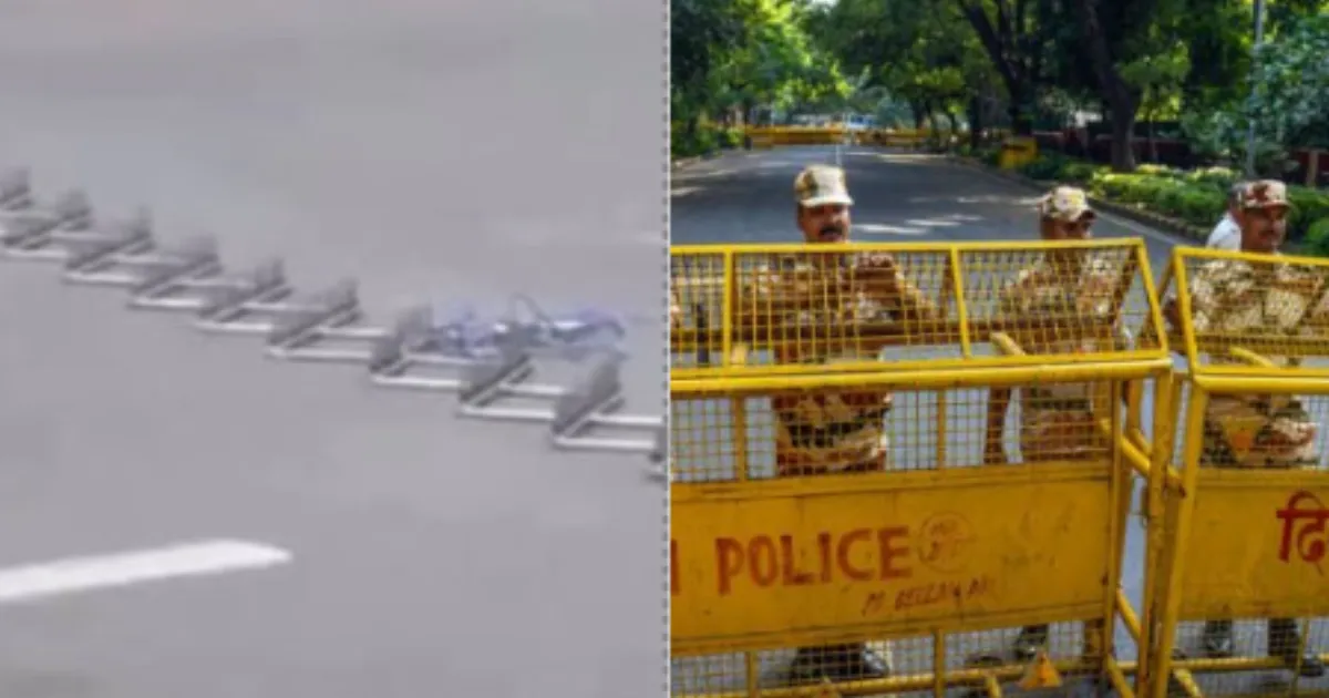 Delhi CJP Protest: Spike Strips, 45 Metro Stations Closed, 500-Plus Protesters Detained