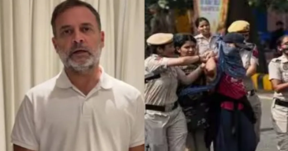 Rahul Gandhi Backs Young Protesters Amid Delhi Crackdown