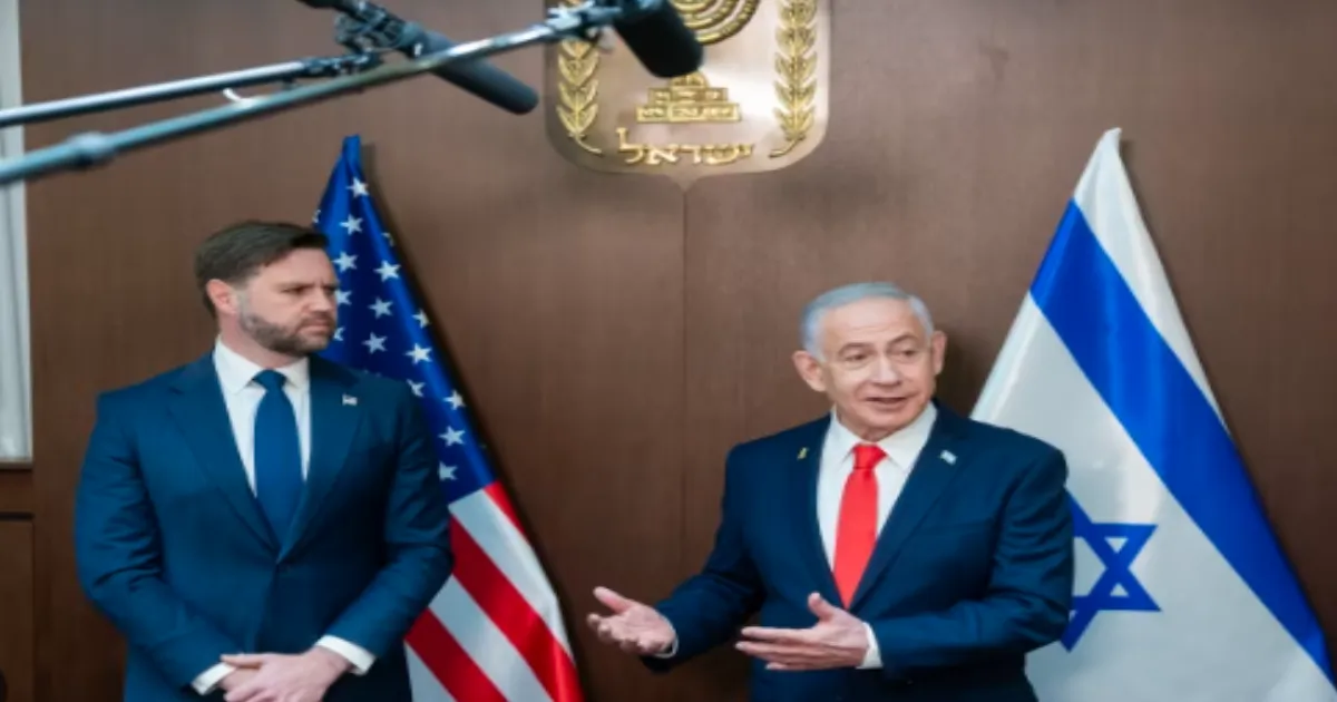 Vance Declines to Endorse Netanyahu For Re-election