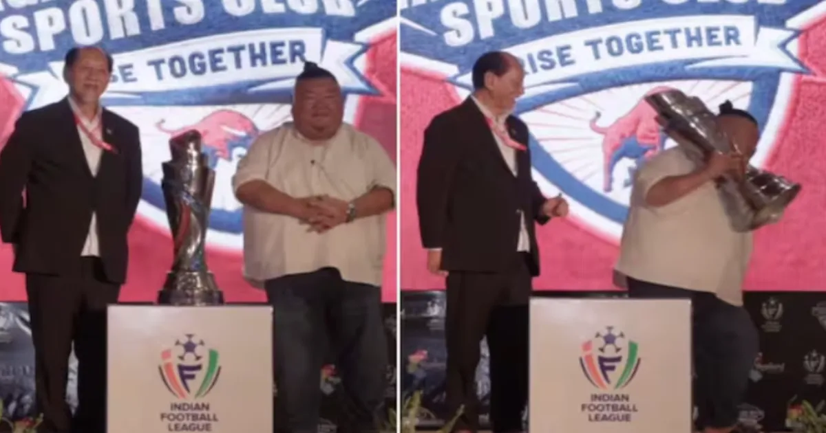 Nagaland Minister Temjen Imna Along’s Playful Trophy Moment Goes Viral