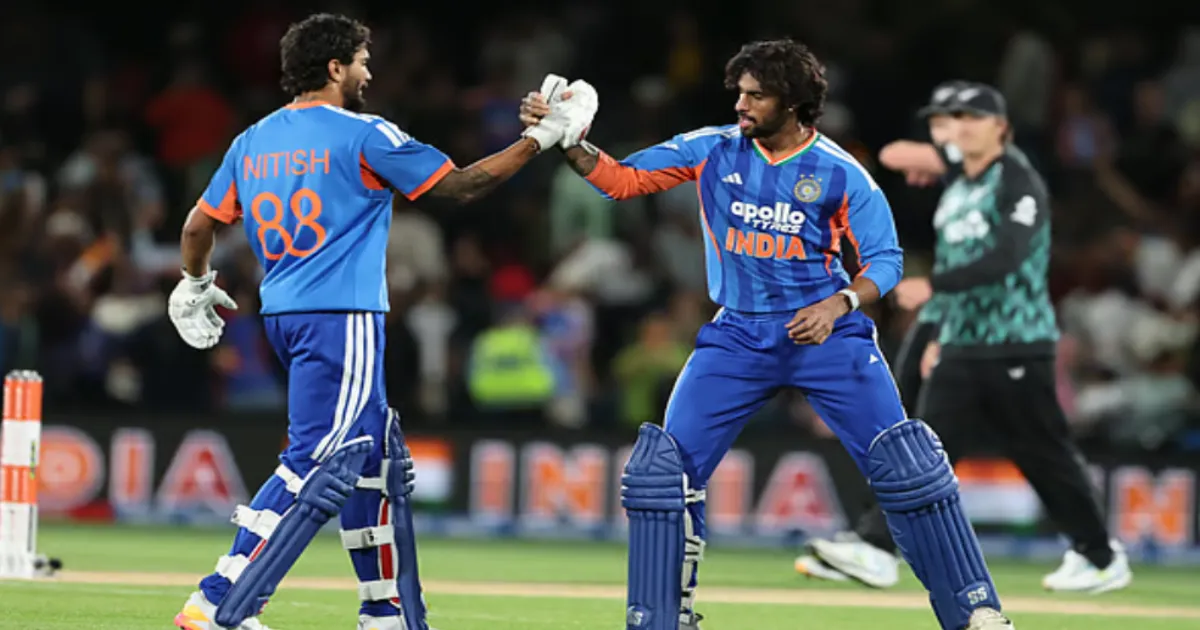 India Win 2nd T20I Chasing 181 against New Zealand in Christchurch