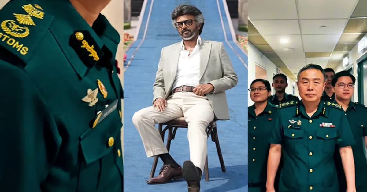Singapore Customs Chief Makes Cinematic Office Entry to 'Jailer 2’ track 'Hukum Reloaded'
