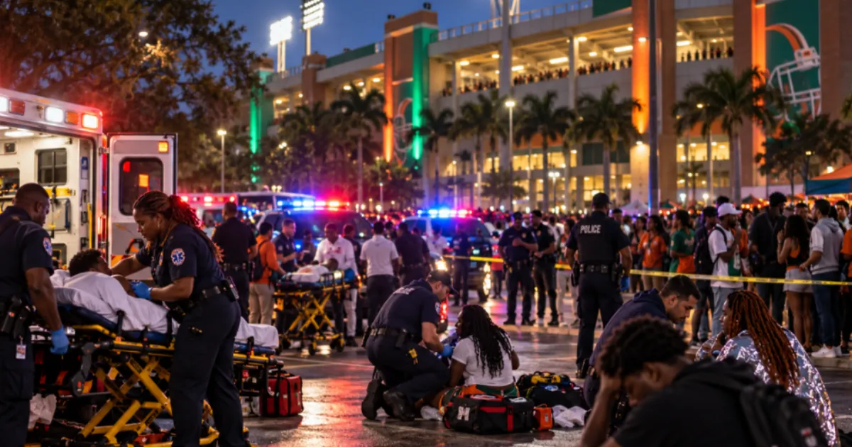 At Least 12 Injured, Including Six Minors, in Shooting Near Florida A&M Stadium