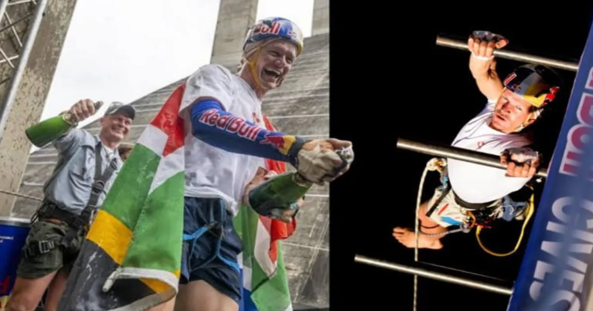 Thomas van Tonder Conquers World-First Monkey Bar Challenge at Bloukrans Bridge