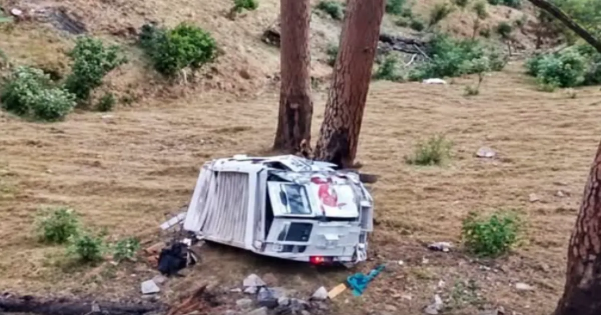 Reasi Taxi Accident: Woman Dead, Three Injured as Cab Rolls into Gorge