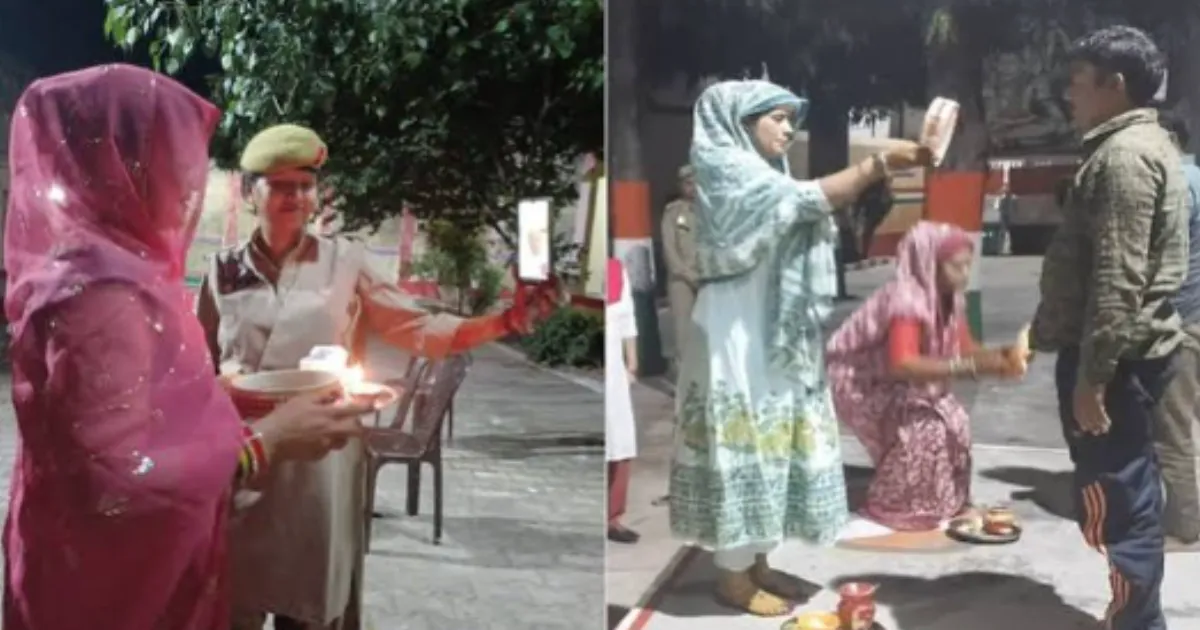 Karwa Chauth in Lalitpur Jail: Two Women Join Husbands, Three See Photos on Phones