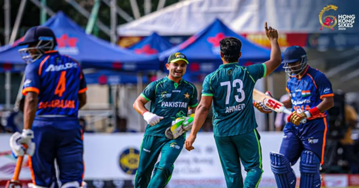 Pakistan Beat India by Four Wickets For First Win of Hong Kong Sixes 2026
