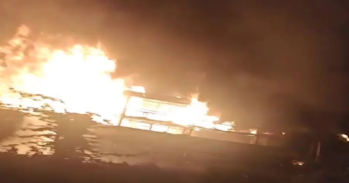Passenger Burns in Indore! Eight Injured as Sleeper Bus, Truck Collide