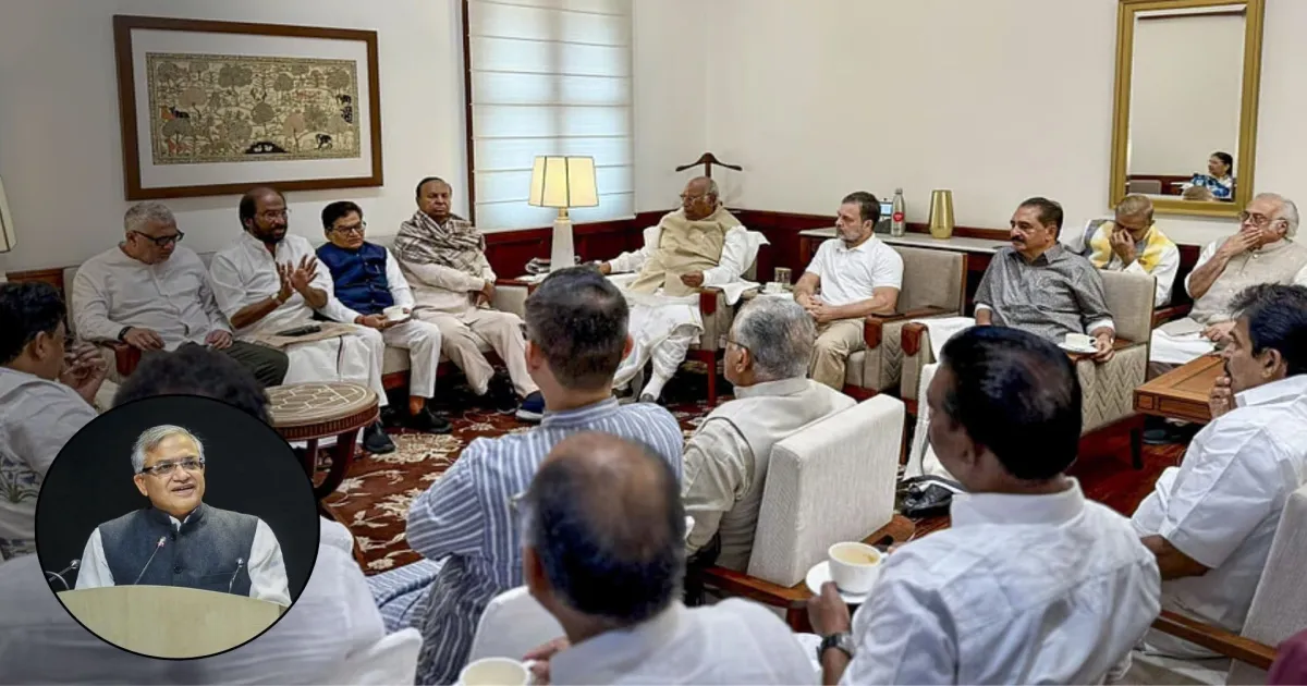 INDIA Bloc Plots to Impeach CEC Over Vote Theft Claims