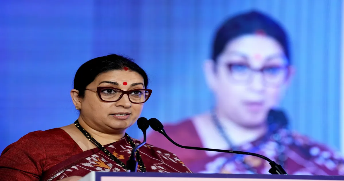 PRIORITISE DIGITAL EQUITY!! Smriti Irani Calls for Equity in Technology to Achieve Gender Parity