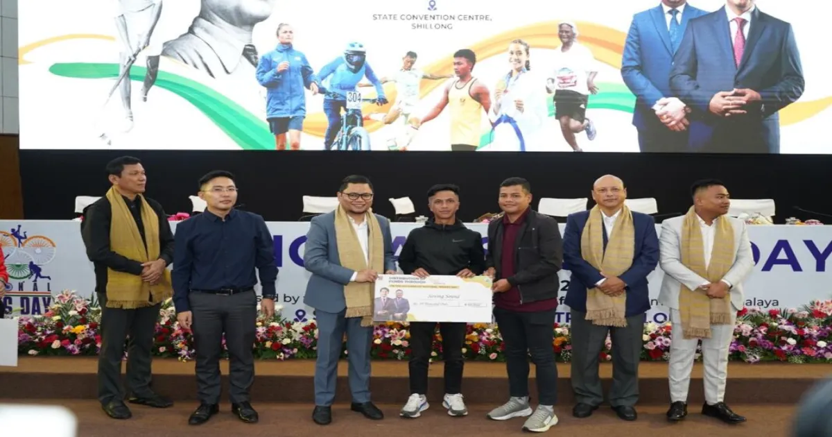 Meghalaya Honors Athletes, Launches Major Sports Initiatives