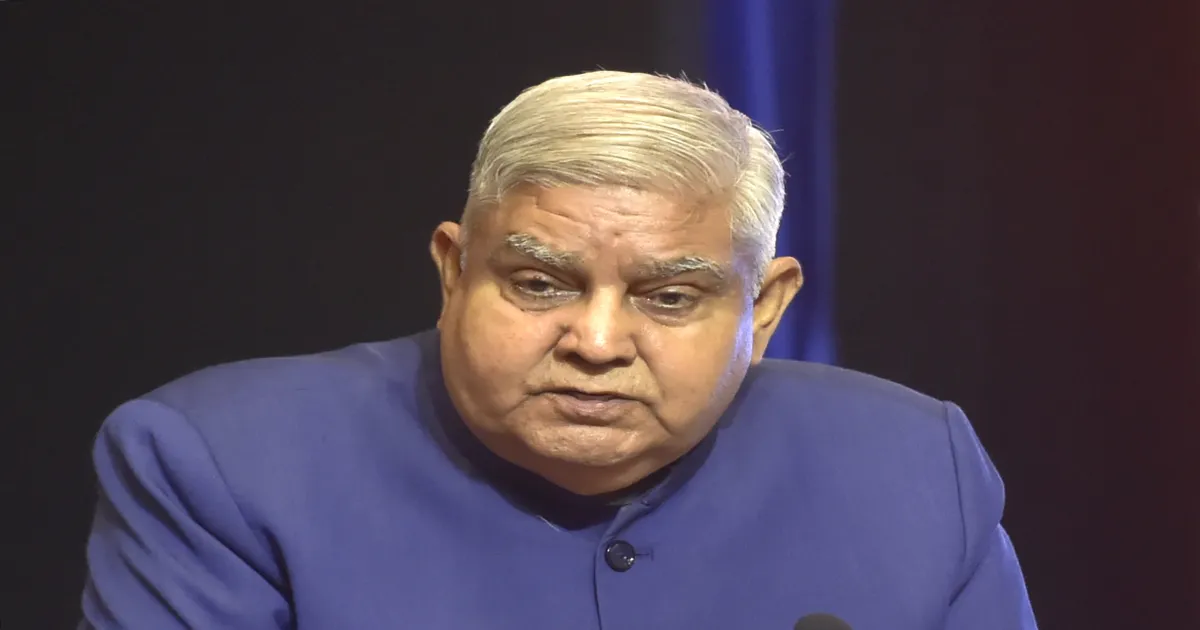 Vice President Dhankhar Sounds Alarm on Judiciary’s ‘Ides of March’ Over Cash Scandal