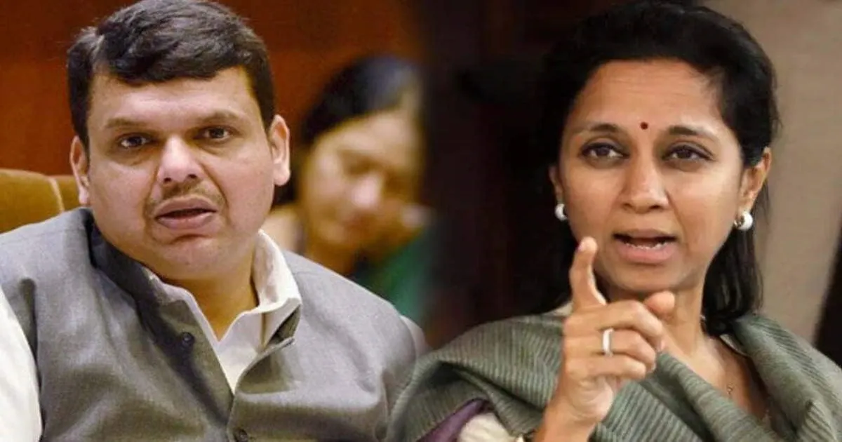 Supriya Sule, Rohit Pawar involved in Extortion! CM Fadnavis's Big Allegation