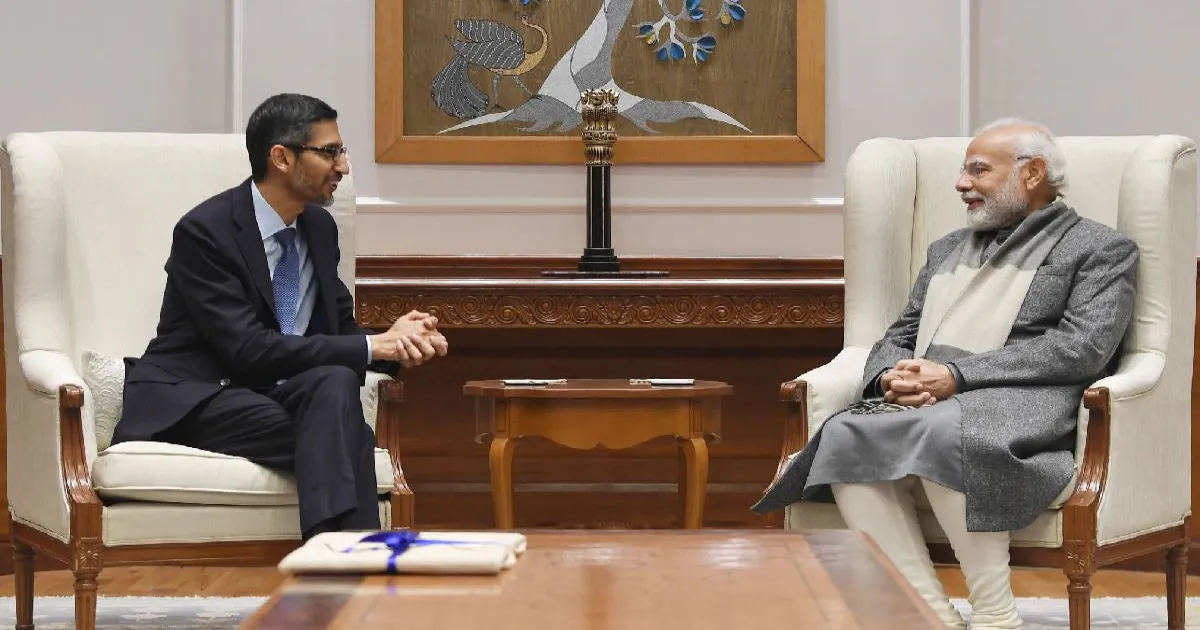 Google CEO briefs PM Modi on first-ever Indian AI hub in Visakhapatnam