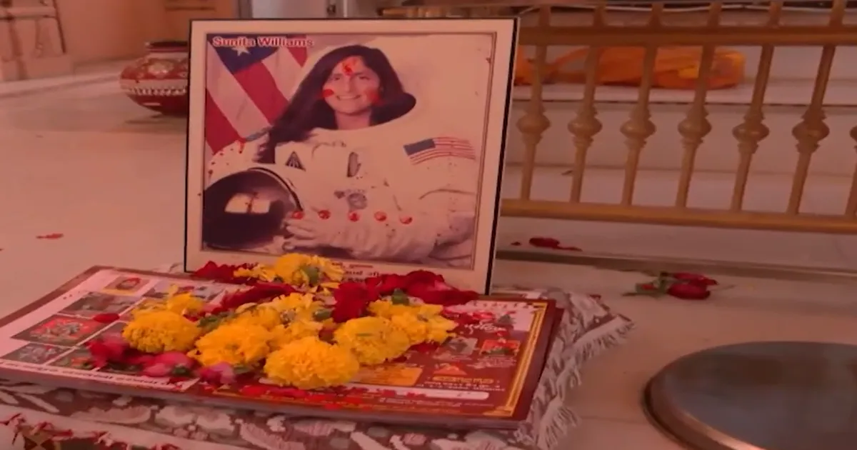 Sunita Williams’ Ancestral Village Prepares Grand Welcome for Beti's Return