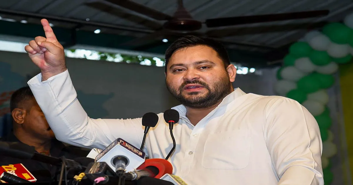 Tejashwi Yadav Slams NDA Over Bihar’s ‘Collapsed’ Law and Order, Cites 65,000 Murders