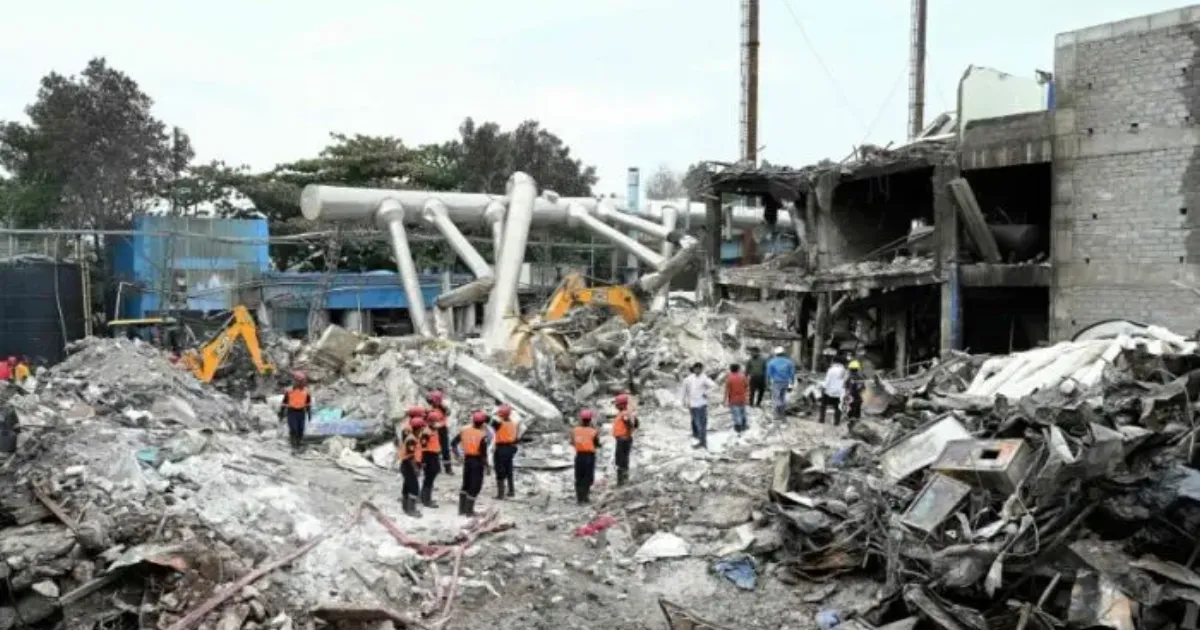 Telangana Pharma Plant Blast: Death Toll Climbs to 44, Eight Still Missing