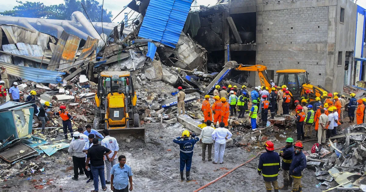 Telangana Blast: 38 Dead 9 Missing 