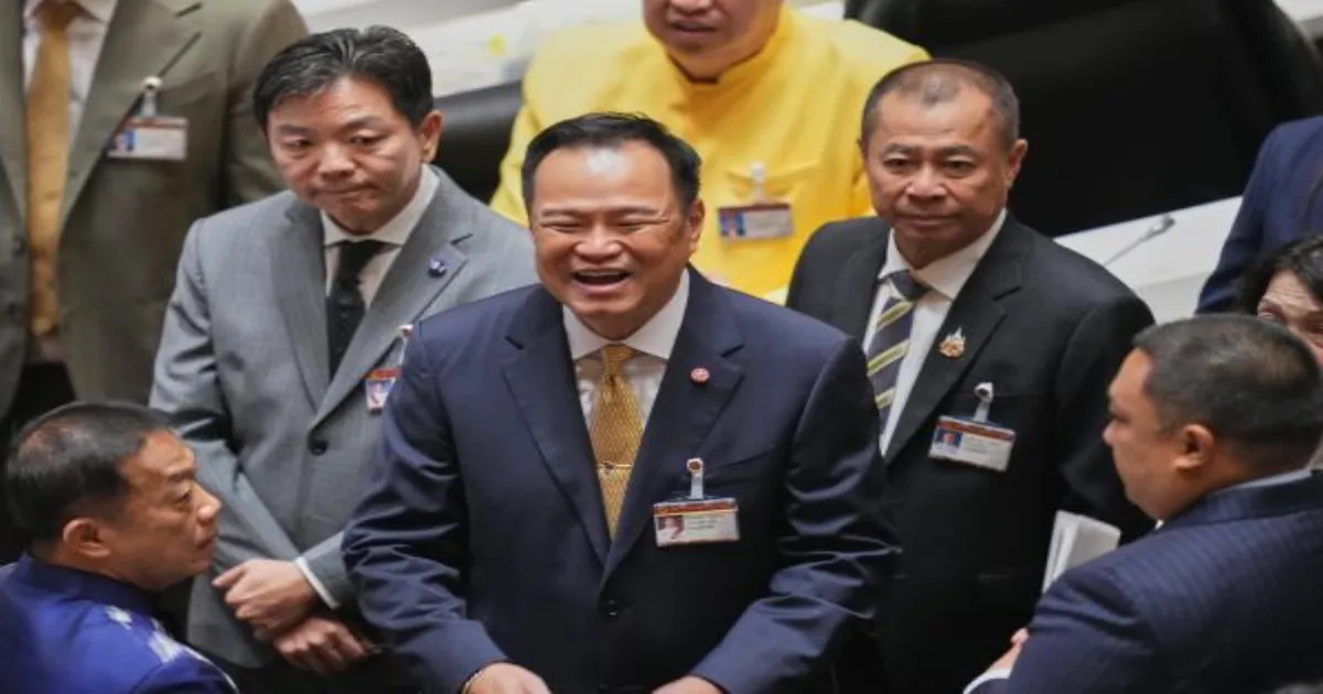 Thailand’s New PM Anutin Promises Bold Reforms, Peace With Cambodia