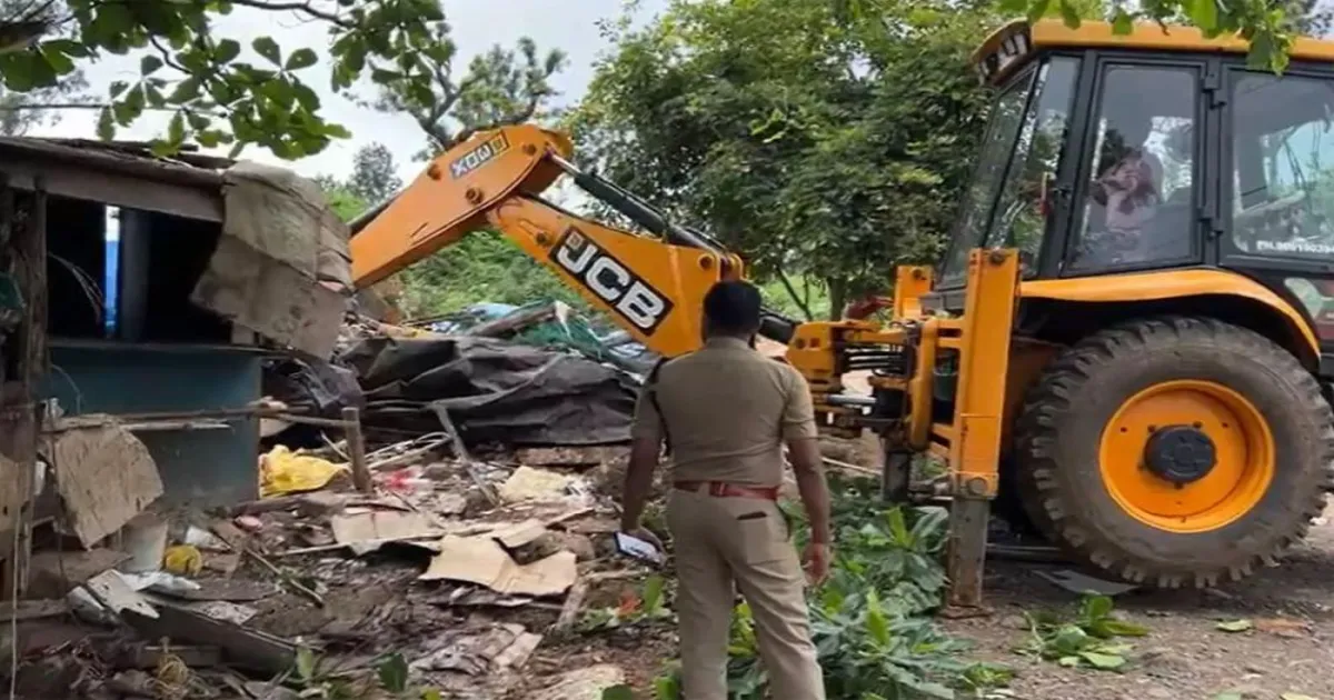 Authorities Demolish Drug Peddler’s Shop In Idukki Under Operation Toofan