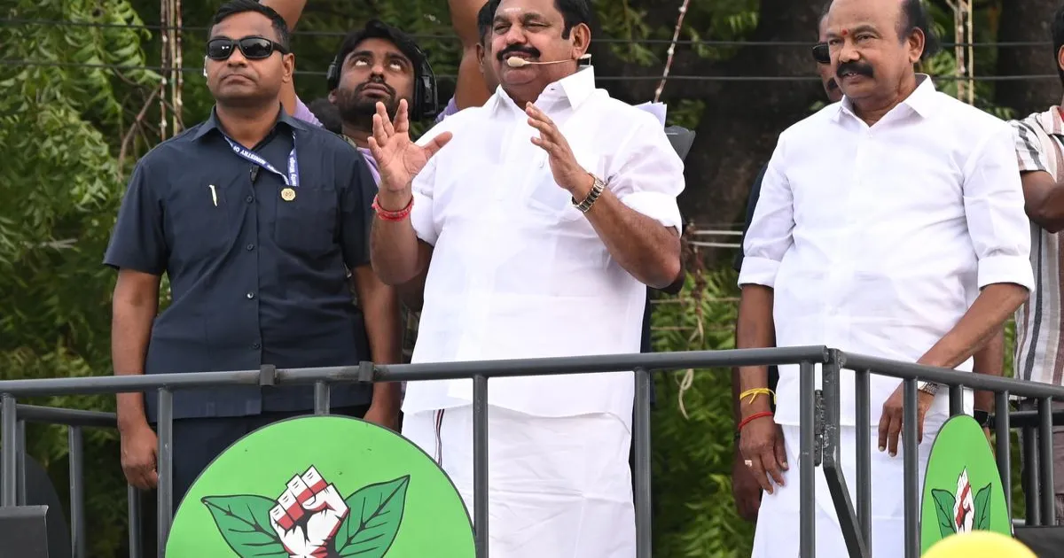Palaniswami Slams Stalin Over Police Posting, Questions Germany Tour