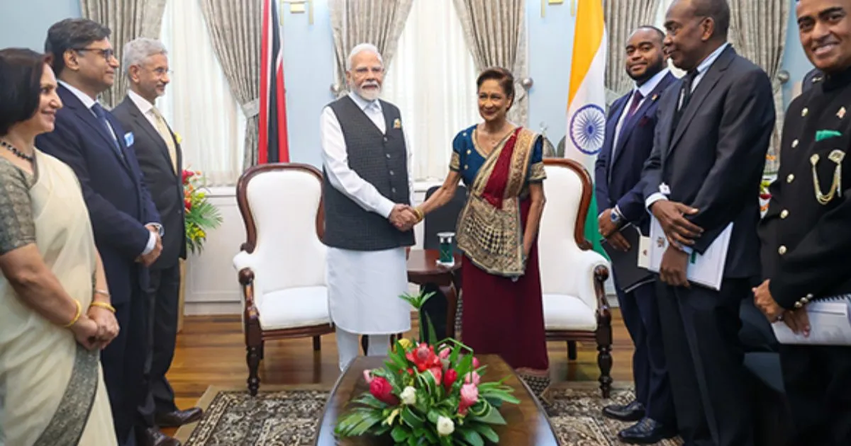 India and Trinidad & Tobago Forge Stronger Ties with Six Pacts, UNSC Support