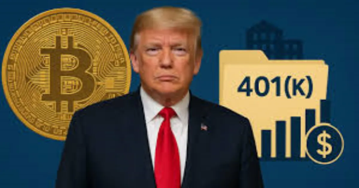Trump Unlocks Crypto, Private Equity for 401(k) Plans