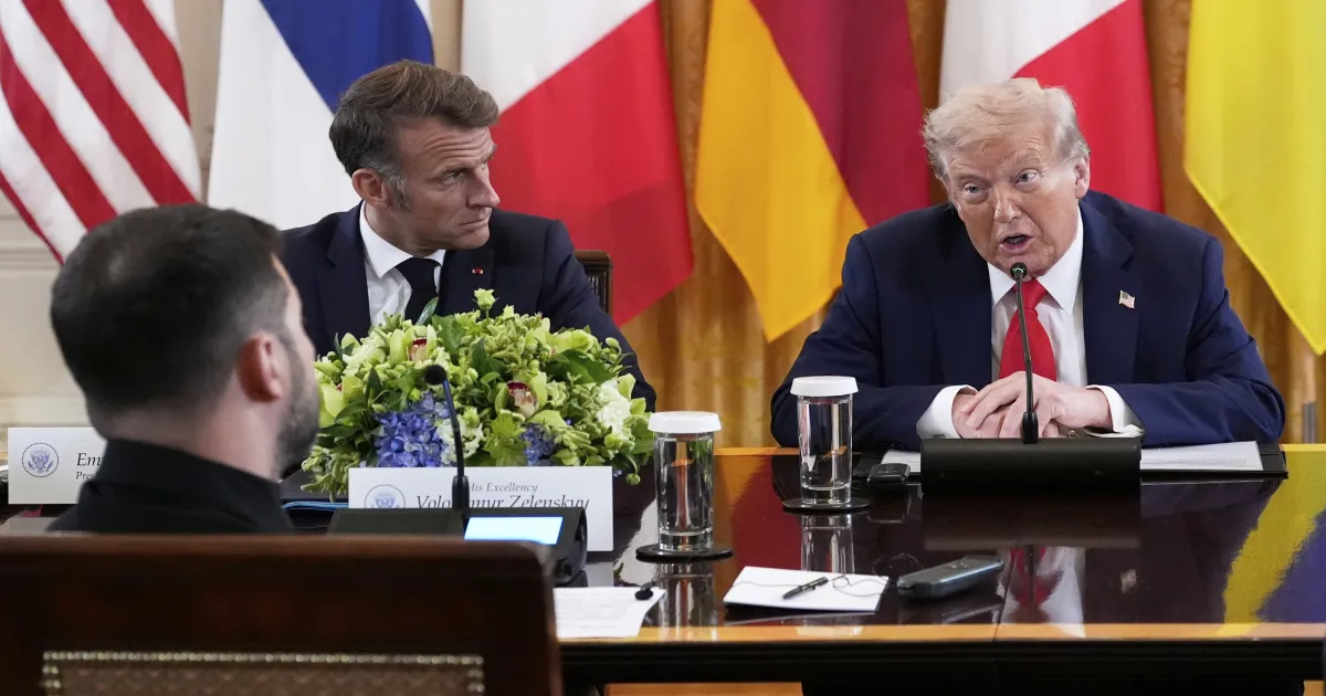 Trump Vows No US Troops for Ukraine