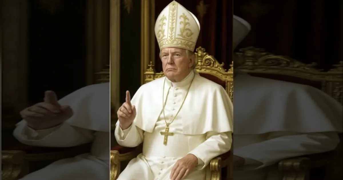 Trump Posts AI Image of Himself as Pope! Here Is What Happened