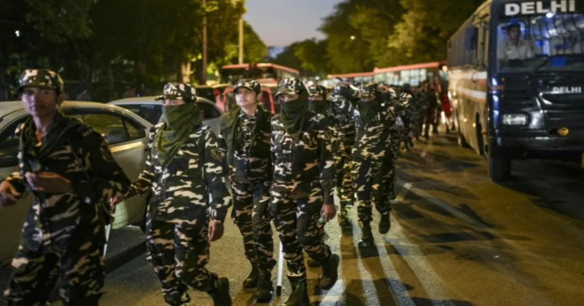 Centre Keeps Paramilitary Forces In Delhi Until October 31 Over Potential Protest Threats