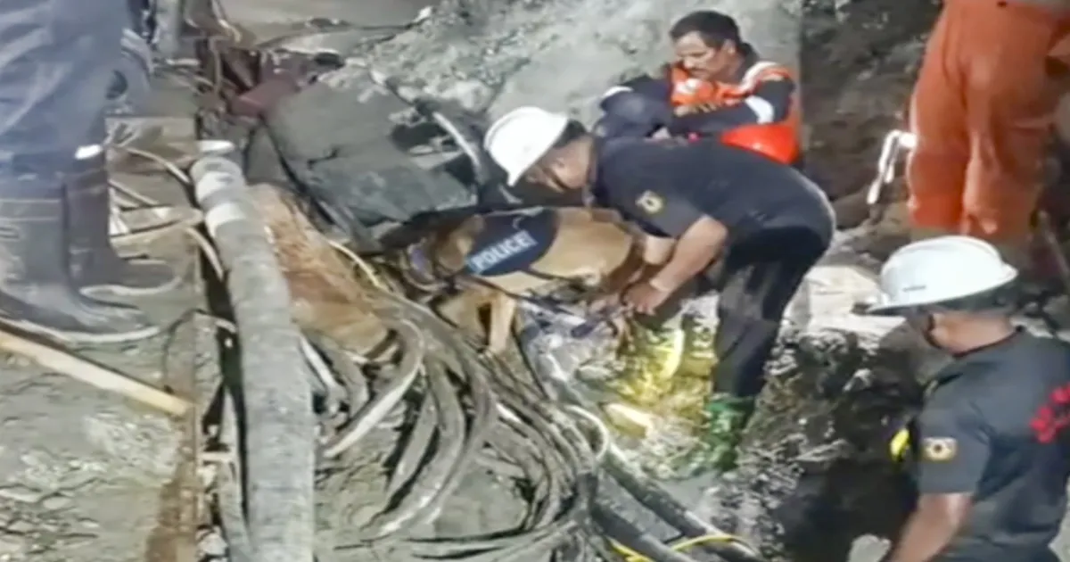 Intense Rescue Efforts on to Locate 7 Trapped in Telangana’s Tunnel Collapse