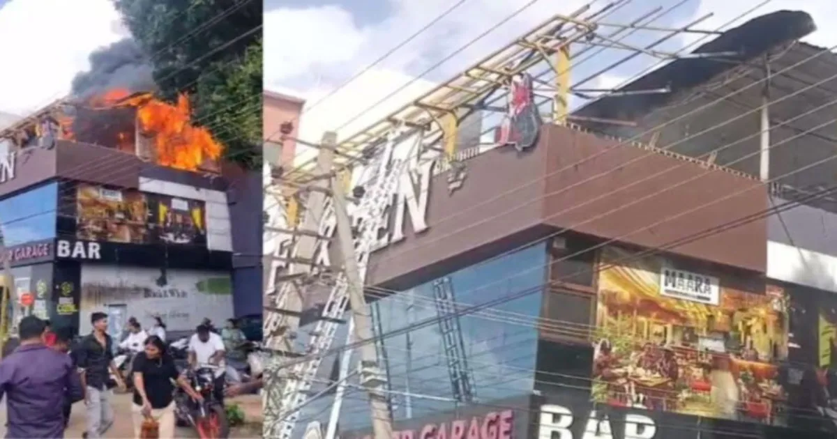 Fire At Mysuru Restopub Leaves Two Dead, Six Injured, Probe Underway