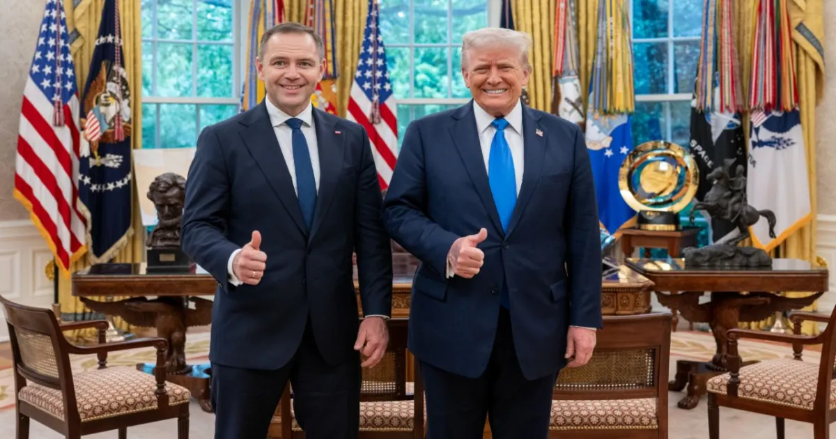 Trump Hosts Poland’s Nawrocki for Key Ukraine, Defense Talks
