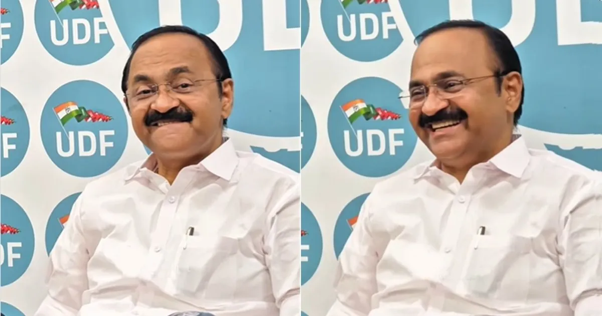 VD Satheesan Called “Pookie CM” After Viral Press Meet Reaction Wins Attention