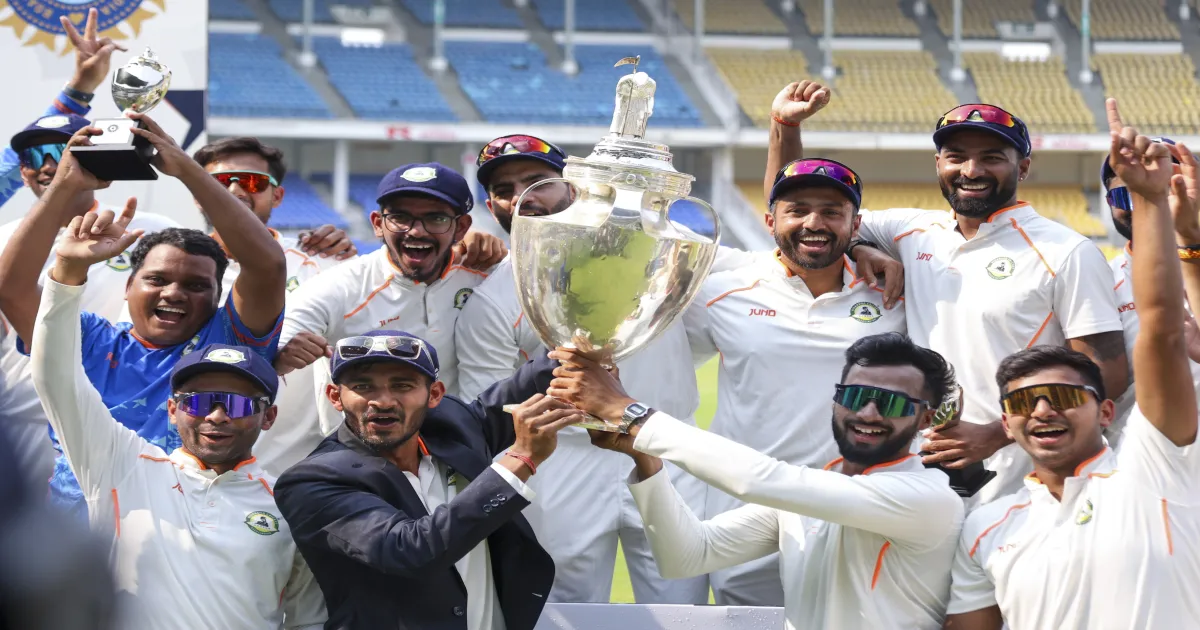 WINNERS AGAIN!! Vidarbha Clinches Third Ranji Trophy Title