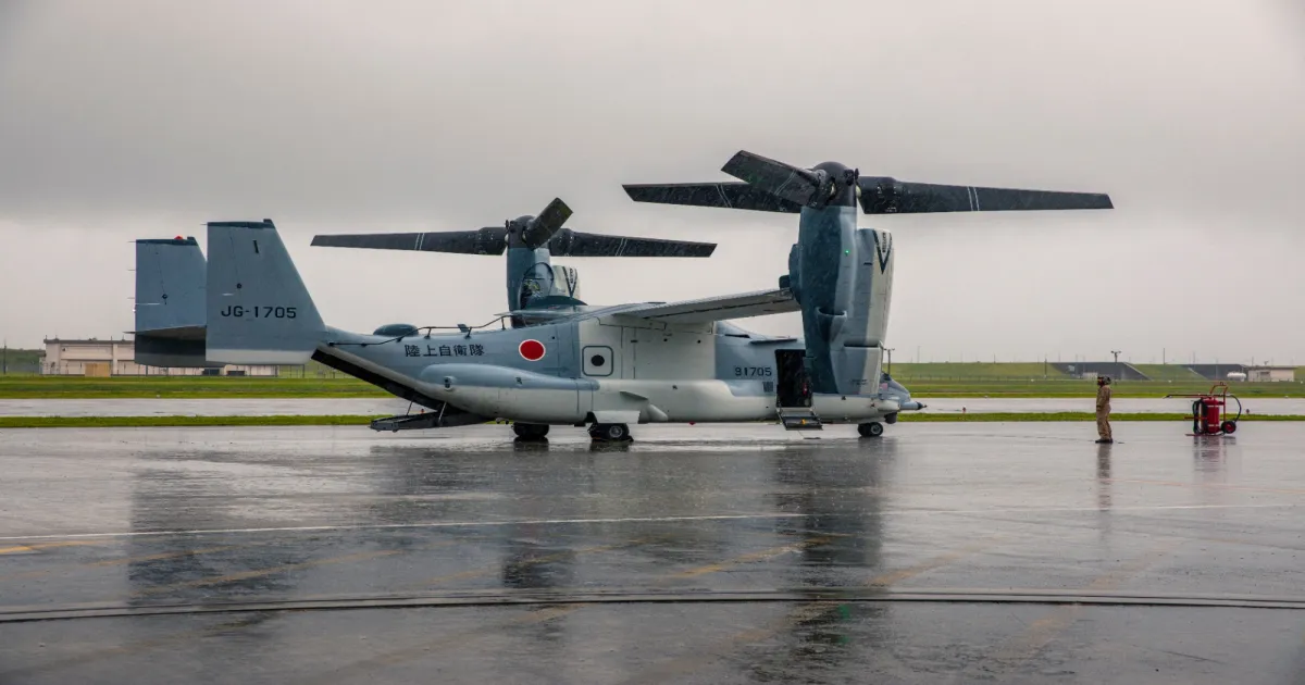 Japan Bolsters Southwest Defense with Osprey Fleet Deployment