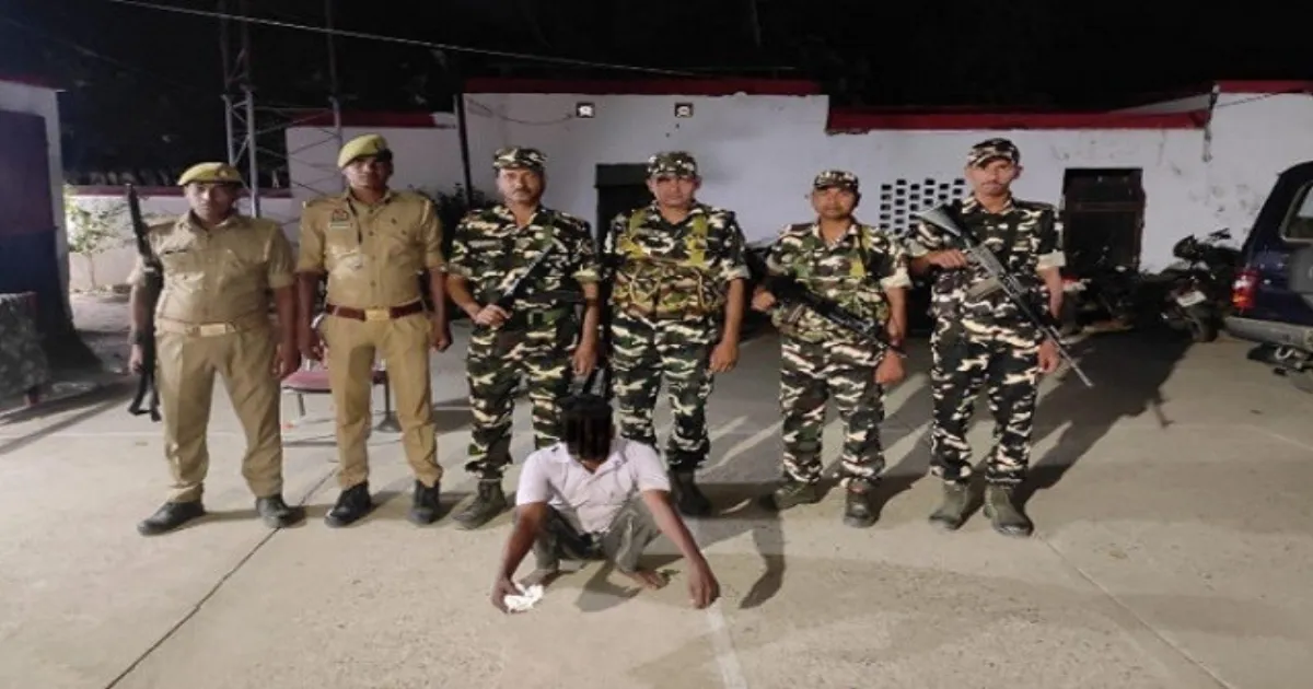 Smuggler Nabbed with Rs 80 Lakh Smack at Nepal Border