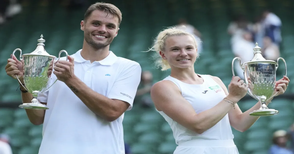 Siniakova, Verbeek Clinch Wimbledon Mixed Doubles Title