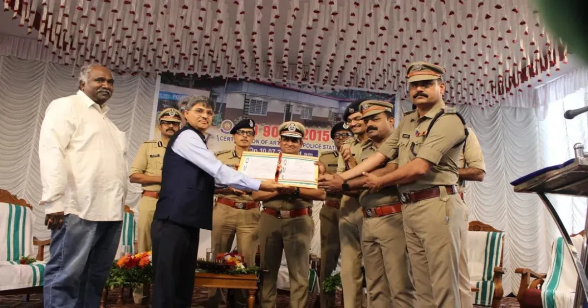 Kerala’s Arthunkal Police Station Makes History with ISO Certification