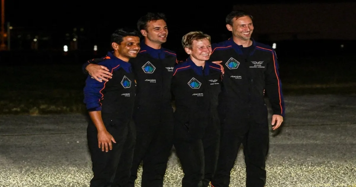 Shukla's Stellar Voyage: Axiom-4 Returns Home