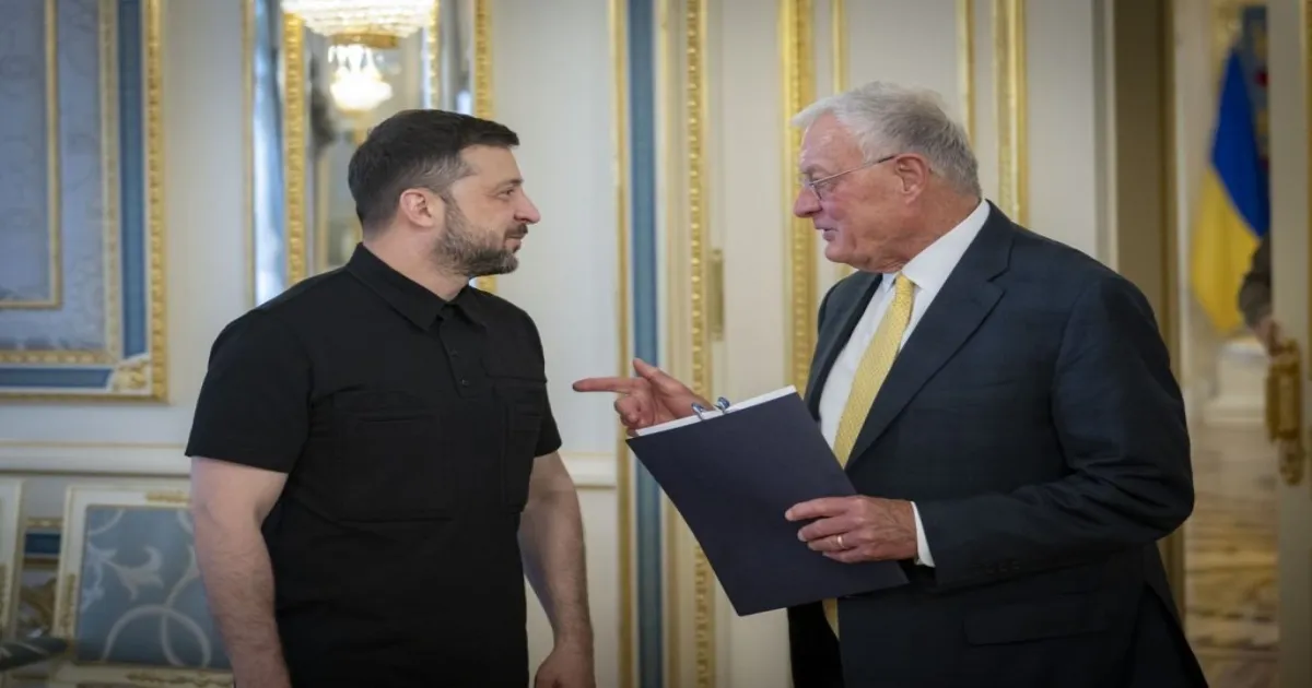 Trump Envoy and Zelenskyy Plot Ukraine’s Defense Boost with Patriot Missiles