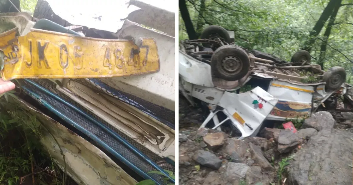 Tragic Crash in Doda: Three Dead, Ten Injured