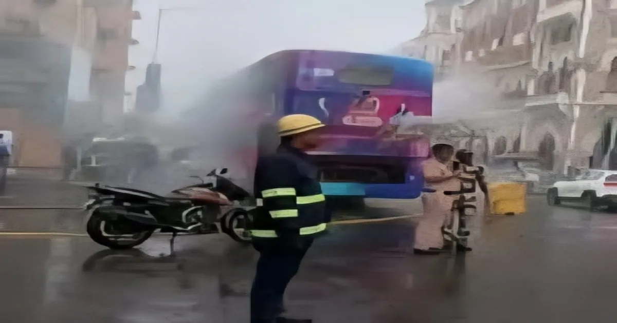 Mumbai’s Electric Double-Decker Bus Catches Fire, No Injuries