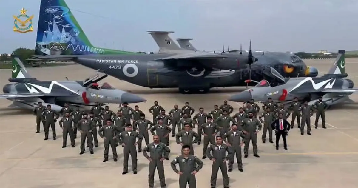 Pakistan’s JF-17 Thunder at RIAT 2025 in UK