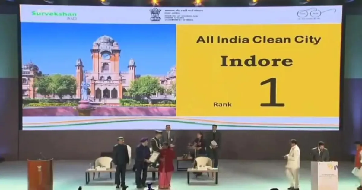 Indore Crowned India’s Cleanest City for Eighth Year