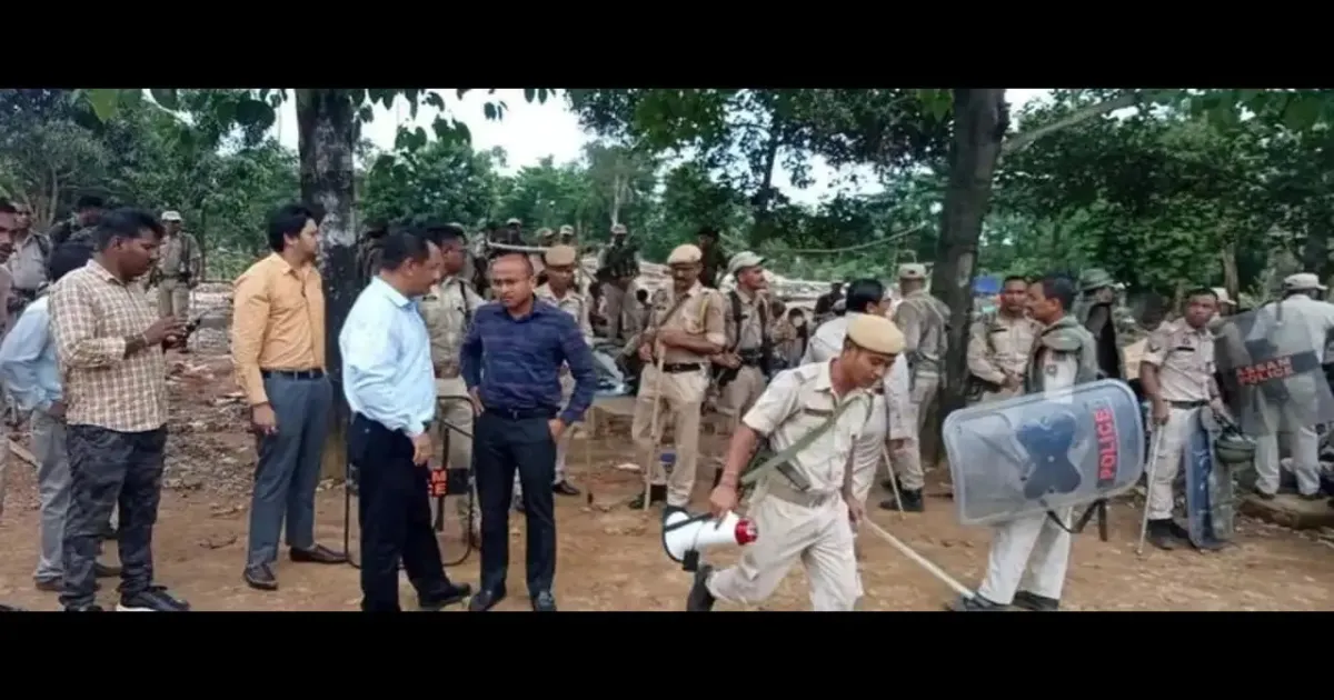 Assam CM: 10 Arrested in Violent Forest Clash